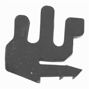 Gummiholder og afstandsstykke til glas i ovn fra Gorenje og Asko.